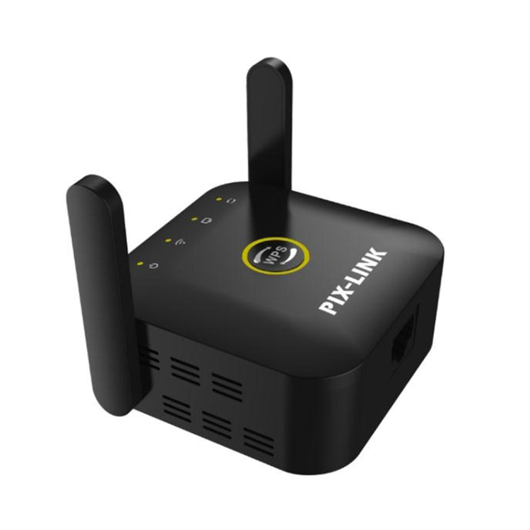 PIX-LINK WR22 300Mbps Wifi Wireless Signal Amplification Enhancement Extender, Plug Type:EU Plug(Black) - Wireless Routers by PIX-LINK | Online Shopping UK | buy2fix