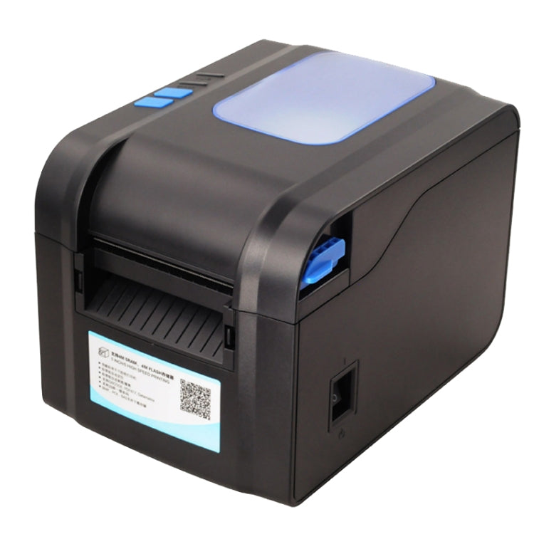 Xprinter XP-370B Barcode Printer Self-adhesive QR Code Printer Label Clothing Tag Thermal Ticket Machine(EU Plug) - Printer by Xprinter | Online Shopping UK | buy2fix