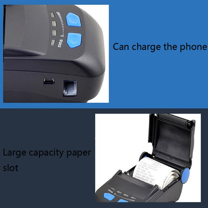 Xprinter XP-P300 Bluetooth Thermal Printer Portable 58mm Small Receipt Printer, CN Plug - Consumer Electronics by Xprinter | Online Shopping UK | buy2fix