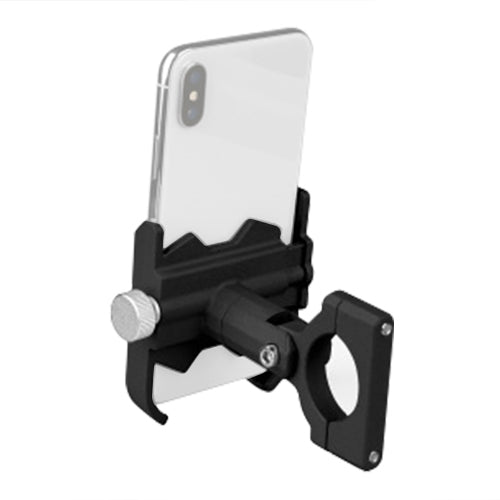 Bicycle Mobile Phone Holder Motorcycle Electric Car Navigation Mobile Phone Holder, Style:Handlebars(Black) - Holders by buy2fix | Online Shopping UK | buy2fix