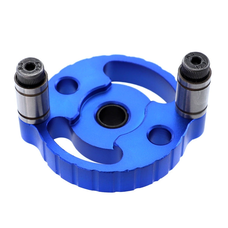 Woodworking Straight Hole Puncher Self-Centering Dowel Splicing Drilling Locator Woodworking Drilling Tool, Style: Blue - Others by buy2fix | Online Shopping UK | buy2fix