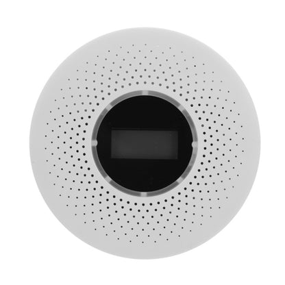 JKD-512COM CO Smoke Detector Live Voice Alarm Carbon Monoxide Leakage Sensor with LCD Display - Smoke Gas Detector by buy2fix | Online Shopping UK | buy2fix