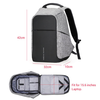 Mark Ryden Multifunction USB charging Men 15inch Laptop Backpack - 15 inch by buy2fix | Online Shopping UK | buy2fix