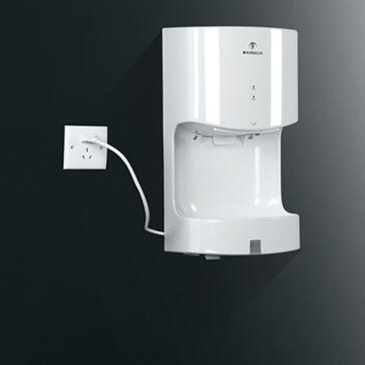 MODUN High Speed Fully Automatic Induction Intelligence Hand Dryer Hot and Cold Hand Dryer for Toilet, size:250*165*470MM(white) - Dryers & Accessories by MODUN | Online Shopping UK | buy2fix