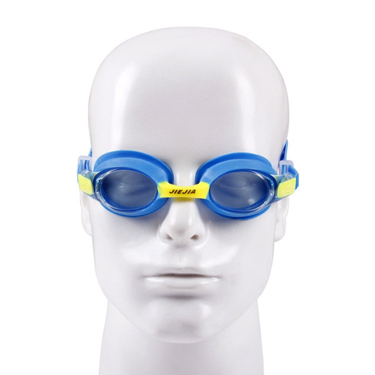 JIEJIA J2670 Silicone Swimming Goggles for Children(Blue) - Swimming Glasses by buy2fix | Online Shopping UK | buy2fix