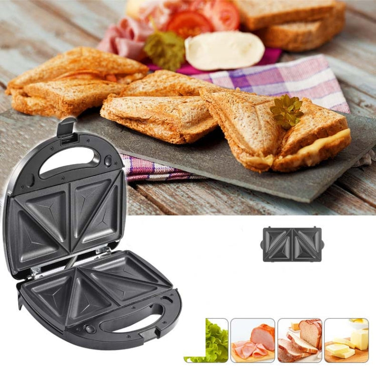 3 in 1 Sandwich Maker Multi-Function Waffle Maker Panini Breakfast Maker, EU Plug - Electric Skillets by buy2fix | Online Shopping UK | buy2fix