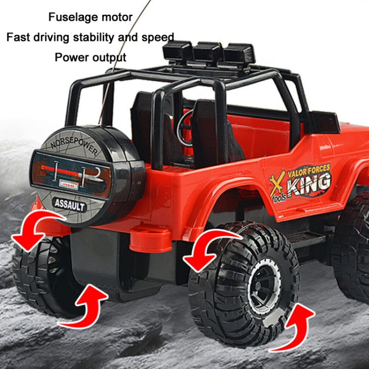 USB Charging Electric Children Remote Control Car Toys(Red Buggy) - RC Cars by buy2fix | Online Shopping UK | buy2fix