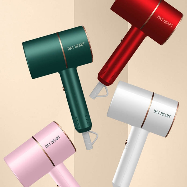 DAI HEART BG-F01 Home Dormitory Silent Negative Ion Hair Dryer, CN Plug( China Red) - Hair Dryers & Accessories by DAI HEART | Online Shopping UK | buy2fix