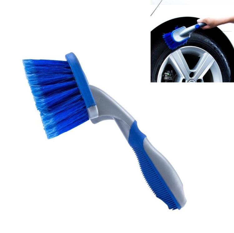 3 PCS Wheel Hub Long-Handled Brush Special Tool For Powerful Decontamination & Cleaning Of Tires, Colour: Blue Short Handle - Car washing supplies by buy2fix | Online Shopping UK | buy2fix