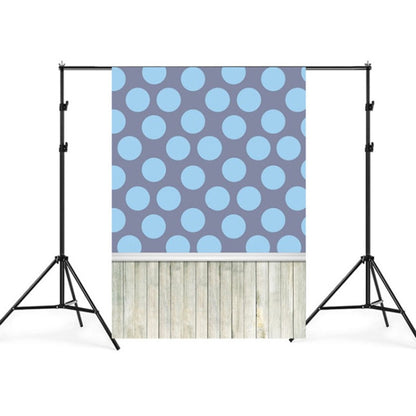 1.5m x 2.1m Light Dot Retro Wooden Board Baby Photo Shoot Background Cloth - Camera Accessories by buy2fix | Online Shopping UK | buy2fix