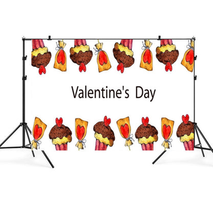 2.1m x 1.5m Valentines Day Photo Party Layout Props Photography Background Cloth(014) - Camera Accessories by buy2fix | Online Shopping UK | buy2fix