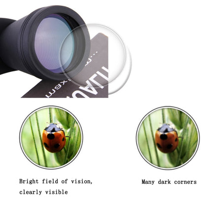 Luxun 20X50 Outdoor Binoculars  Low Light Night Vision Non-Infrared High Power Binoculars(Black) - Binoculars by LUXUN | Online Shopping UK | buy2fix