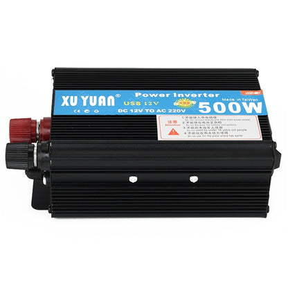 XUYUAN 500W Inverter Power Converter, Specification: 12V to 220V -  by XUYUAN | Online Shopping UK | buy2fix