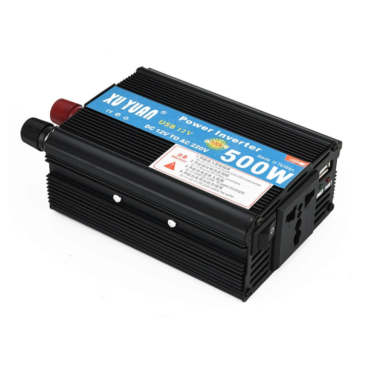 XUYUAN 500W Inverter Power Converter, Specification: 12V to 220V -  by XUYUAN | Online Shopping UK | buy2fix