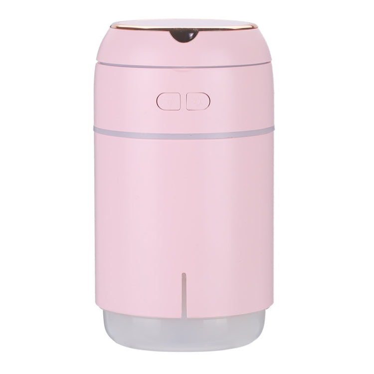 K005 Portable Hydrating LED Fill Light Makeup Mirror USB Mini Humidifier(Pink) - Home & Garden by buy2fix | Online Shopping UK | buy2fix