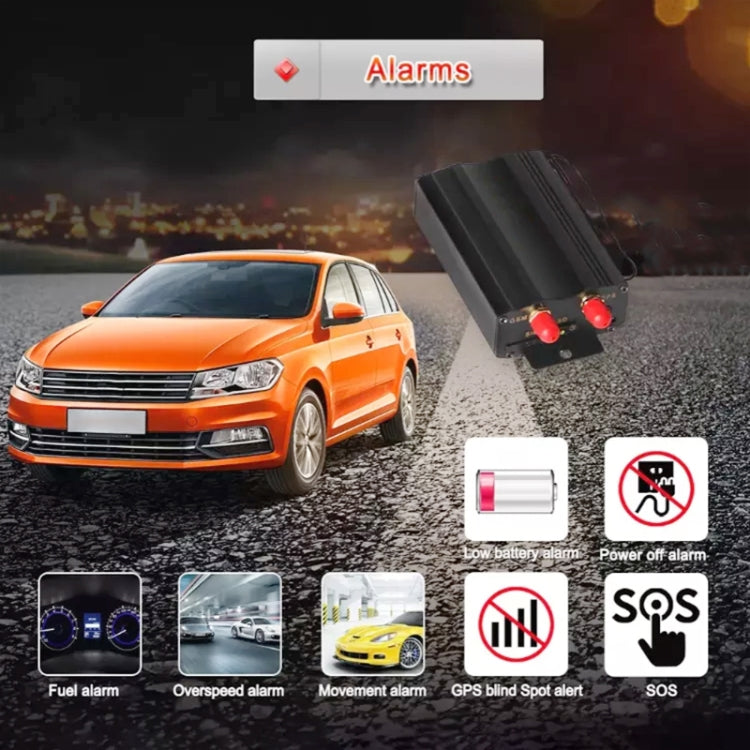 DEAOKE 2G GPS Car Locator Car Anti-Theft Tracker - Car Tracker by buy2fix | Online Shopping UK | buy2fix