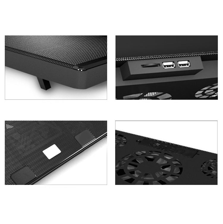 NUOXI M7 Notebook Radiator Computer Cooling Base Adjustment Bracket(Black) - Cooling Pads by NUOXI | Online Shopping UK | buy2fix