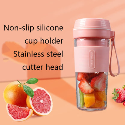 FS1300 Mini Juicer Home Portable Cooking Machine Student Juice Cup Juicer, Colour: Gem Blue Double Blade - Home & Garden by buy2fix | Online Shopping UK | buy2fix