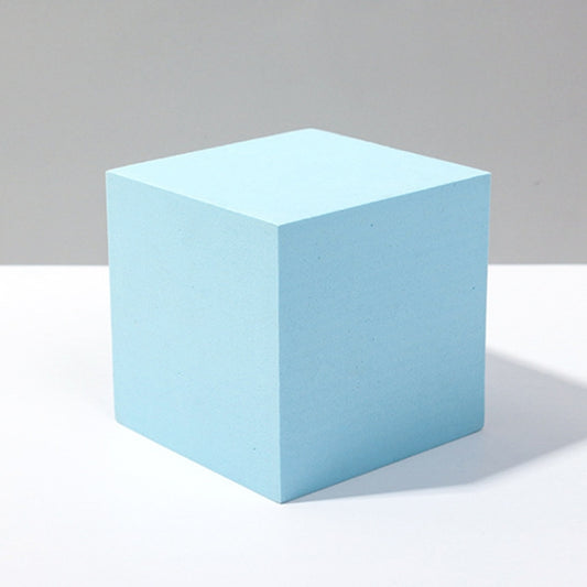 8 PCS Geometric Cube Photo Props Decorative Ornaments Photography Platform, Colour: Large Light Blue Square - Camera Accessories by buy2fix | Online Shopping UK | buy2fix