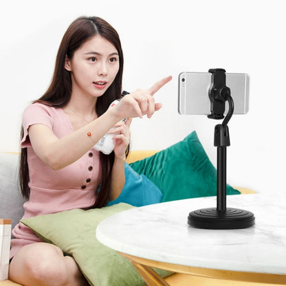 4 PCS Desktop Stand Mobile Phone Tablet Live Broadcast Stand Telescopic Disc Stand, Colour: White - Stand by buy2fix | Online Shopping UK | buy2fix