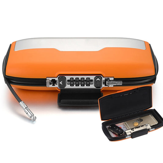 KB-5 Steel CablePassword Key Storage Box Password Key Box(Orange) - Security by buy2fix | Online Shopping UK | buy2fix