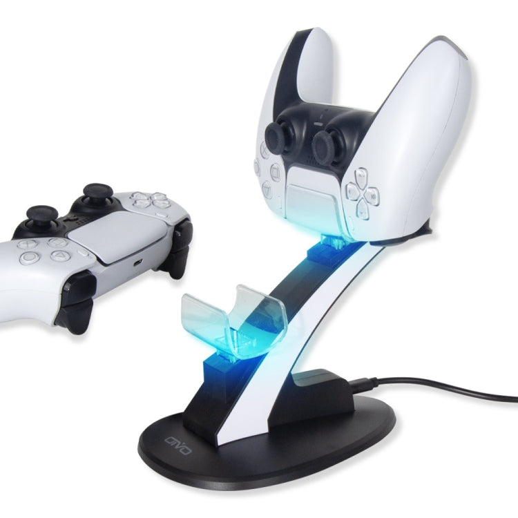 OIVO IV-P5234 Gamepad Aircraft Two-Seater Charger For PS5(Black) - Toys & Hobbies by OIVO | Online Shopping UK | buy2fix