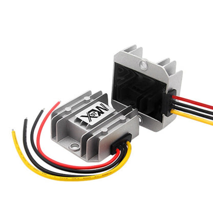 XWST DC 12/24V To 5V Converter Step-Down Vehicle Power Module, Specification: 12/24V To 5V 5A Medium Aluminum Shell -  by buy2fix | Online Shopping UK | buy2fix