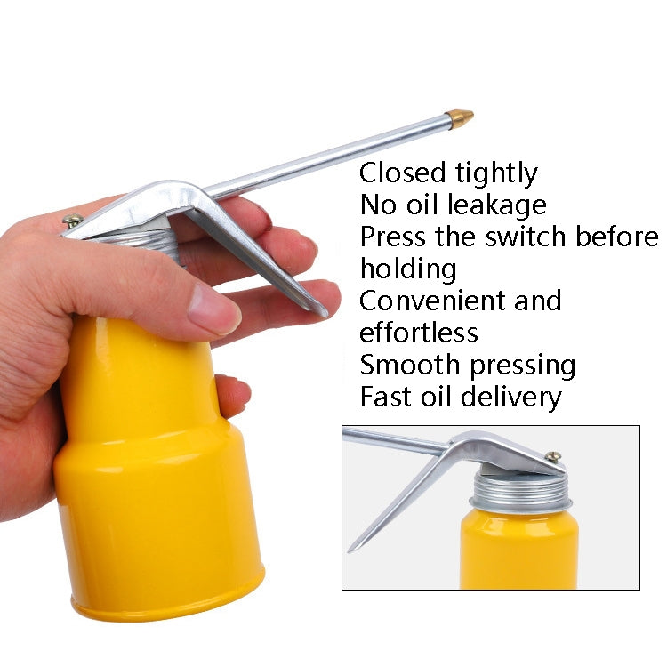 4 PCS CY-0085 Home Long Mouth Injection Device Machine Oil Pot Manual Lubrication Gear Oil Filler, Style: Metal 300ml - In Car by buy2fix | Online Shopping UK | buy2fix