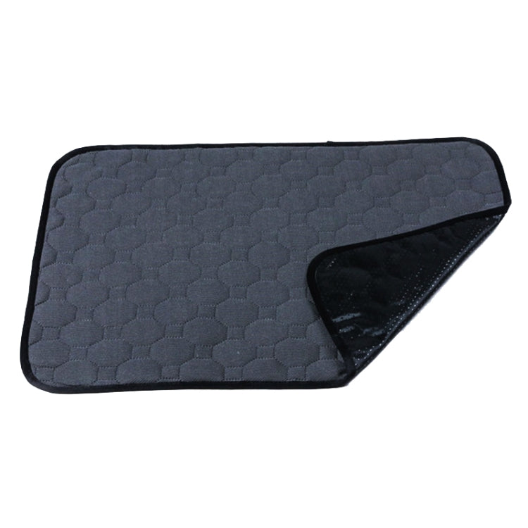 67x50cm Car Pet Injection Pad Waterproof Pad Cat Dog Sofa Waterproof Diapholic Carpet Water Absorbing Pad(Gray) - Seat Accessories by buy2fix | Online Shopping UK | buy2fix