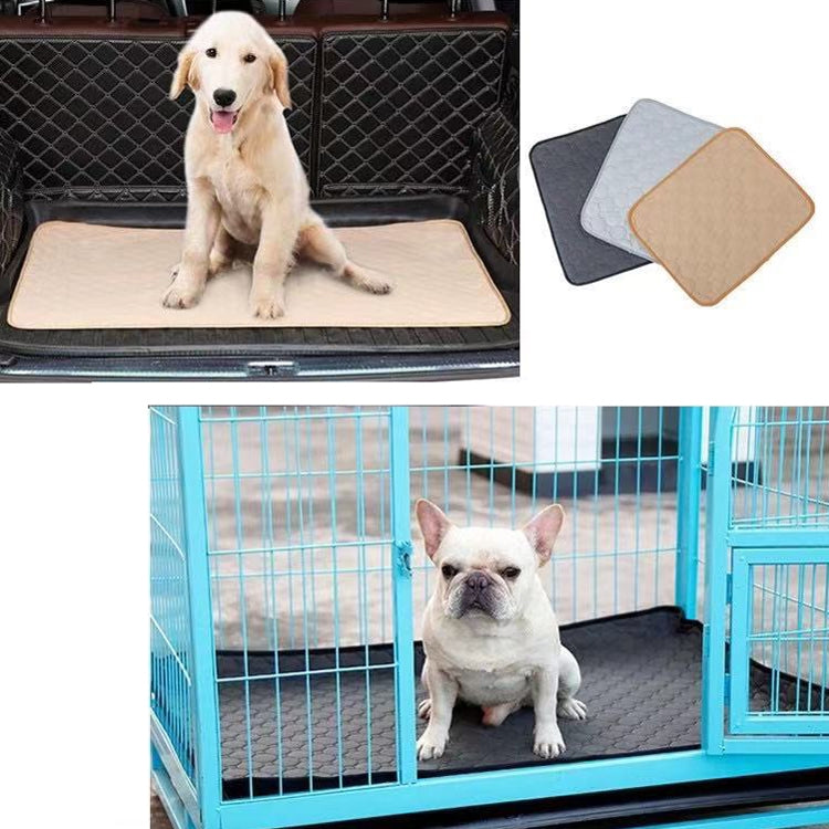 67x50cm Car Pet Injection Pad Waterproof Pad Cat Dog Sofa Waterproof Diapholic Carpet Water Absorbing Pad(Gray) - Seat Accessories by buy2fix | Online Shopping UK | buy2fix