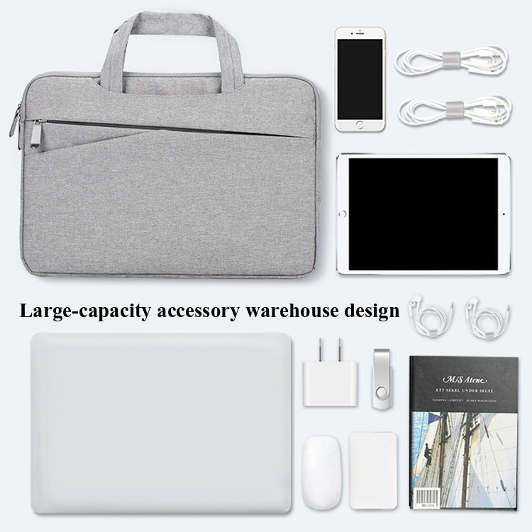 BUBM FMBX Laptop Liner Bag Business Computer Bag Large-Capacity Computer Handbag, Size: 13 inch(Gray) - 13.3 inch by BUBM | Online Shopping UK | buy2fix