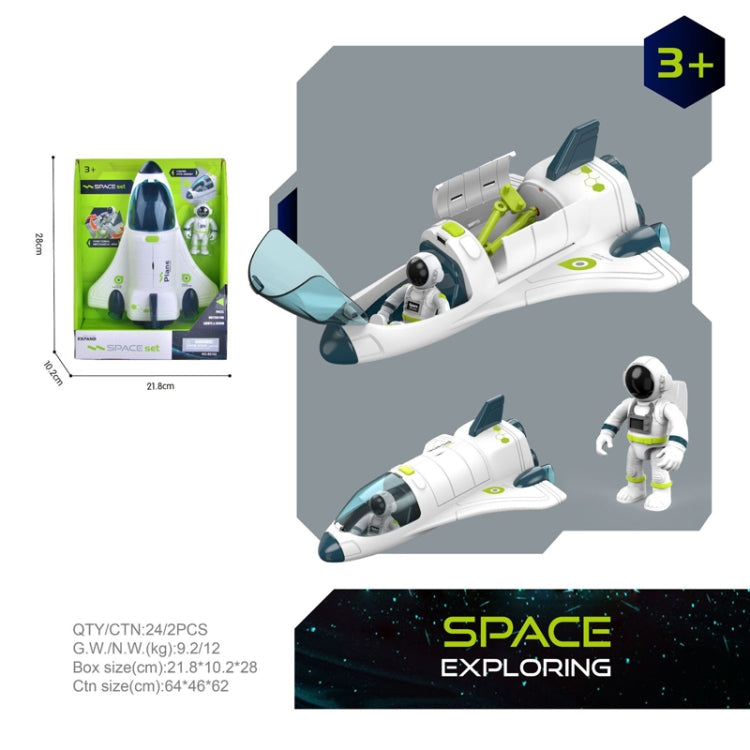 Simulation Sound And Light DIY Assembled Aviation Model Science And Education Toys, Colour: Shuttle - Model Toys by buy2fix | Online Shopping UK | buy2fix