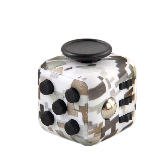 3 PCS Cube Decompression Toys For Adults & Children Unlimited Dice Vent Toys, Colour: Camouflage Ash - Fidget Cube by buy2fix | Online Shopping UK | buy2fix