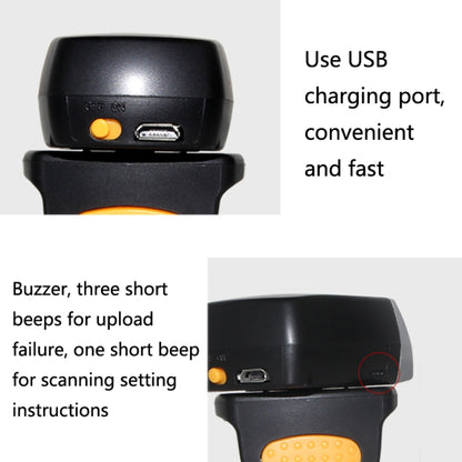 NETUM 2D Mini Wireless Bluetooth Ring Scanner(R2L) - Portable Scanner by NETUM | Online Shopping UK | buy2fix