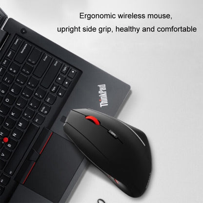 Lenovo Thinkbook Wireless Mouse Ergonomic Design Side Grip Mice - Wireless Mice by Lenovo | Online Shopping UK | buy2fix