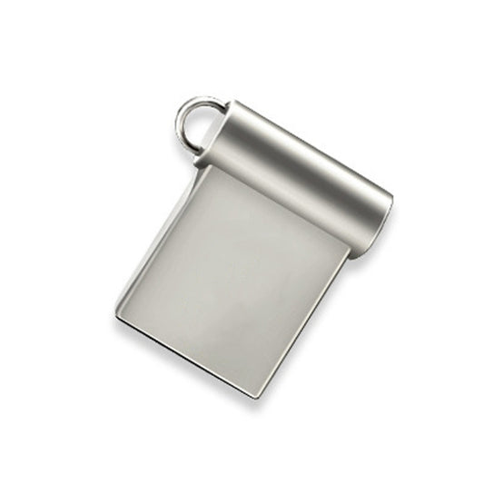 Zsumi1 USB2.0 High Speed Mini Metal U Disk, Capacity:4GB(Silver) - USB Flash Drives by buy2fix | Online Shopping UK | buy2fix