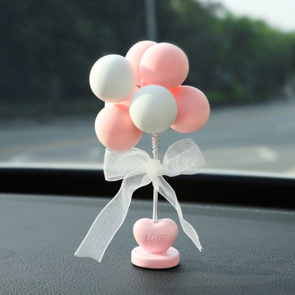 6 PCS Car Ornaments Love Balloon Personality Macaron Color Car Ornament(Colorful) - In Car by buy2fix | Online Shopping UK | buy2fix