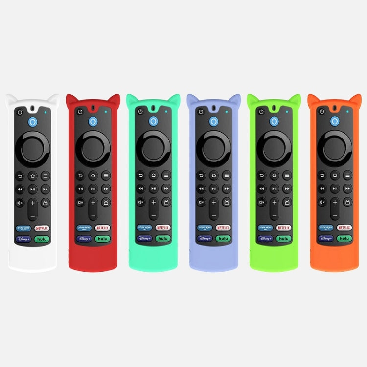 2 PCS Y26 Remote Control Case For Amazon ALEXA Voice Remote 3rd Gen(Luminous Green) - Remote Control Covers by buy2fix | Online Shopping UK | buy2fix