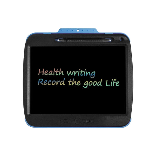 9 Inch Charging LCD Copy Writing Panel Transparent Electronic Writing Board, Specification: Colorful Lines (Black) -  by buy2fix | Online Shopping UK | buy2fix