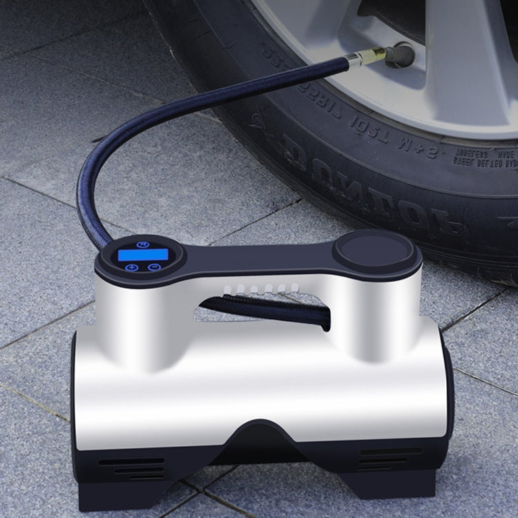 Car Inflatable Pump Portable Small Automotive Tire Refiner Pump, Style: Wired Pointer Without Light - In Car by buy2fix | Online Shopping UK | buy2fix