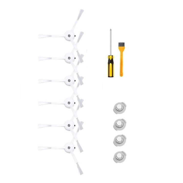 20 PCS/Set Hypa+Water Tank Filter+Side Brush+Main Brush+Mop+Small Brush For Mijia/Rock Sweeper - Consumer Electronics by buy2fix | Online Shopping UK | buy2fix