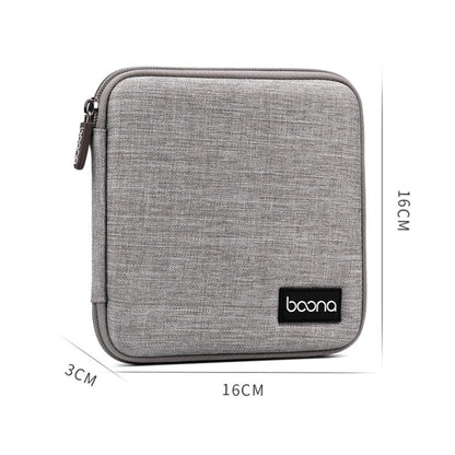 Baona BN-F021 Car Home DVD CD Storage Bag Game CD Storage Bag For PS4(Grey) - Bags by Baona | Online Shopping UK | buy2fix