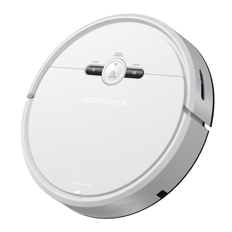 GEERLEPOL Smart Home Automatic Refilling Sweeping Robot, High Configuration Support Mobile Phone APP(White) - Robot Vacuum Cleaner by GEERLEPOL | Online Shopping UK | buy2fix