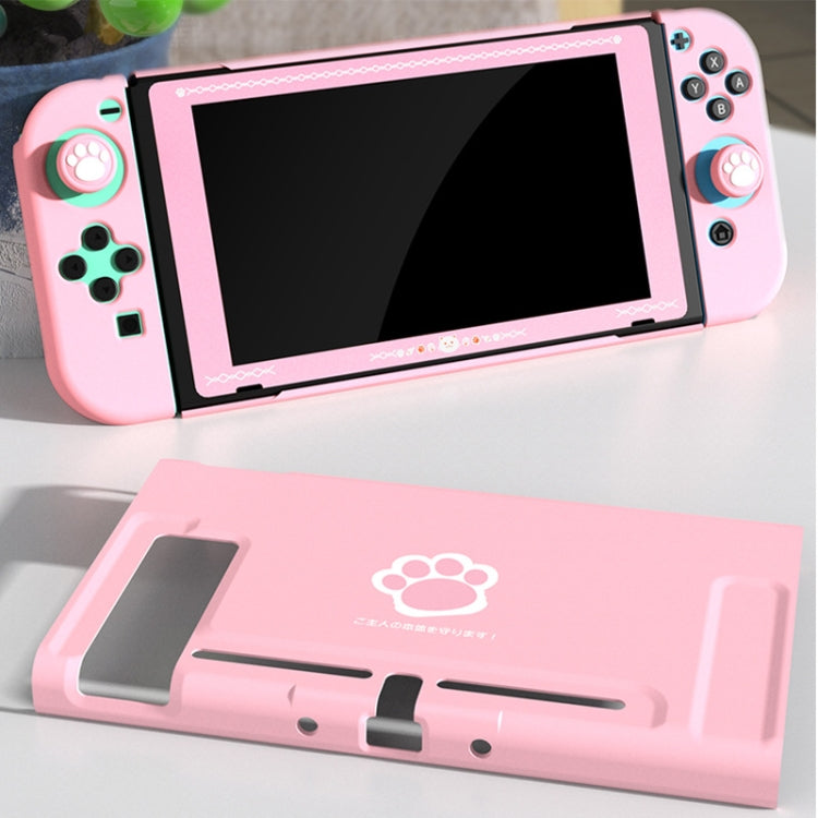 IINE L373 Plastic Shell + Split Protective Cover + Rocker Cap For Nintendo Switch(Full Pink Set) - Cases by IINE | Online Shopping UK | buy2fix