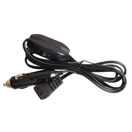 Car Compressor Refrigerator Line 12/24V Semiconductor Refrigerator Power Cord Cigarette Lighter Line, Specification: With Switch 4m - In Car by buy2fix | Online Shopping UK | buy2fix