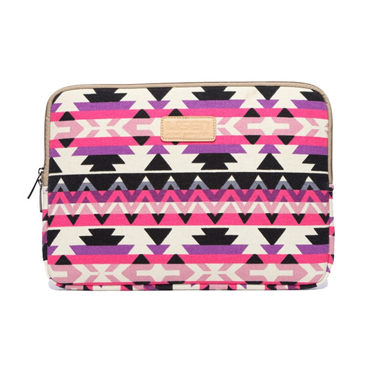 LiSEN LS-518 Lingge Pattern Laptop Computer Liner Bags, Size: 13 inch(Rose Red Pattern Geometry) - 13.3 inch by LiSEN | Online Shopping UK | buy2fix