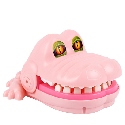 Spoof Bite Finger Toy Parent-Child Game Tricky Props, Style: 6692A  Crocodile-Pink -  by buy2fix | Online Shopping UK | buy2fix