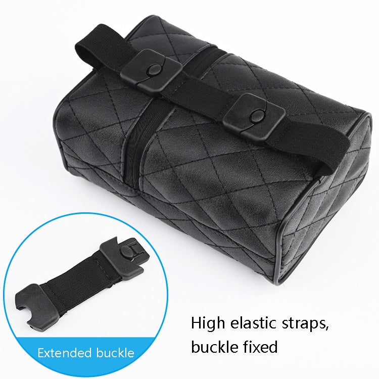 2 PCS GM-020 Car Sun Visor Chair Back Mount Car Paper Towel Box(Black) - In Car by buy2fix | Online Shopping UK | buy2fix