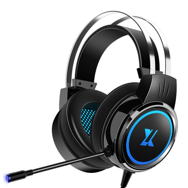 Heir Audio Head-Mounted Gaming Wired Headset With Microphone, Colour: X8 Mobile / Notebook Upgrade (Black) - Multimedia Headset by Heir Audio | Online Shopping UK | buy2fix