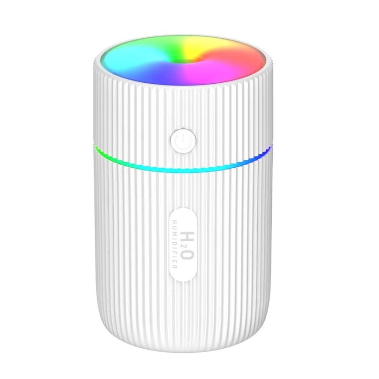 Colorful Cup Humidifier USB Mini Car Air Purifier(White) - Home & Garden by buy2fix | Online Shopping UK | buy2fix